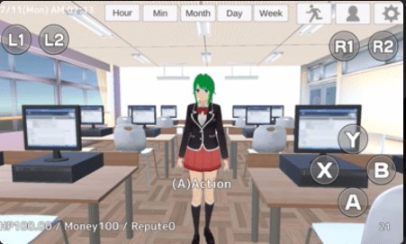 高中生活模拟器2安卓版截图2