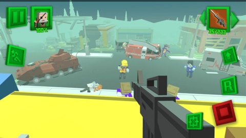 像素人吃鸡模拟单机版截图3