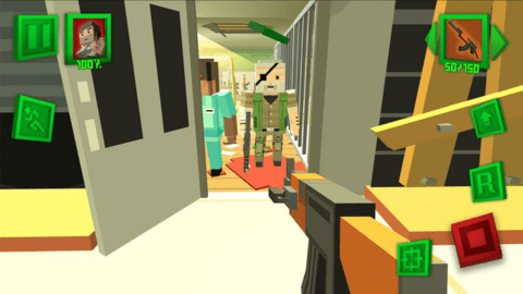 像素人吃鸡模拟单机版截图2