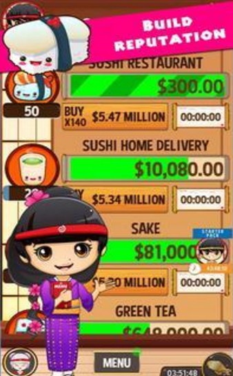 东京寿司餐厅免费版