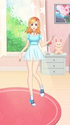小女孩装扮娃娃体验服版
