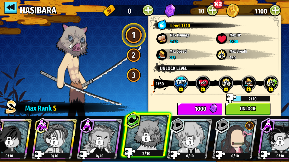 火柴人鬼灭之刃汉化版截图2