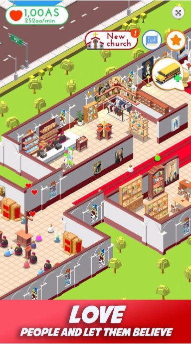 空闲教会国际服版截图2