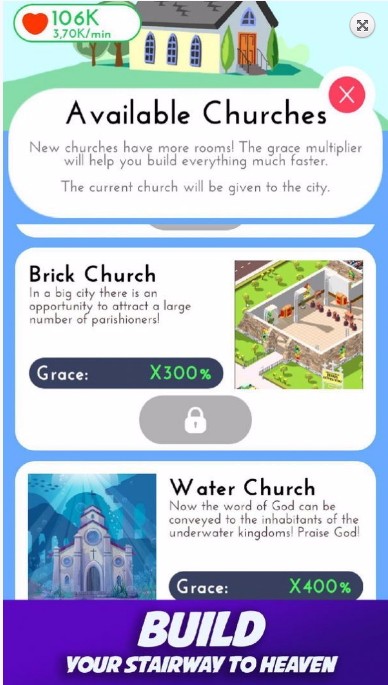 空闲教会国际服版截图3