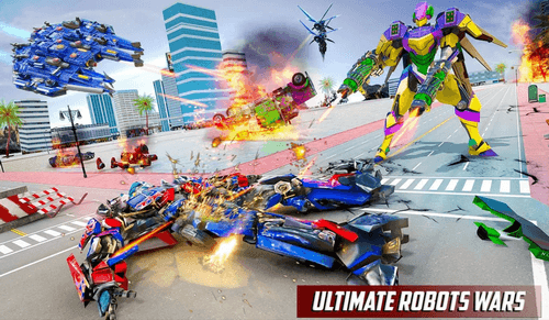 警车机器人单机版截图2