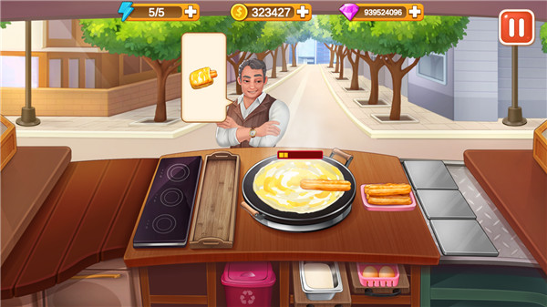 楼下的早餐店破解版