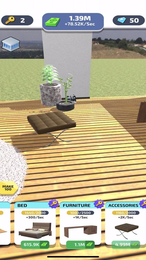 闲置房屋建设单机版截图2