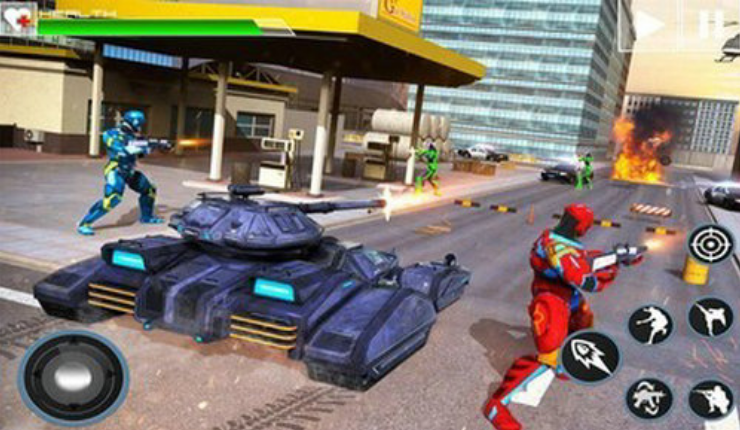 机器人街帮模拟器版