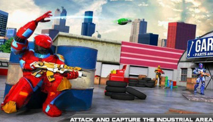 机器人街帮模拟器版截图2