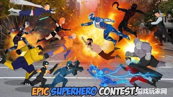 超级英雄冠军街头争霸破解版