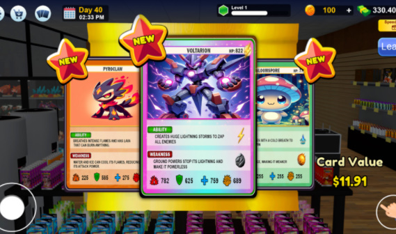 TCG卡牌商店模拟器2免费版截图2