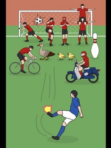 奇怪的任意球国际服版截图3